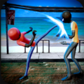 Stickman Police VS Gangsters Street Fight